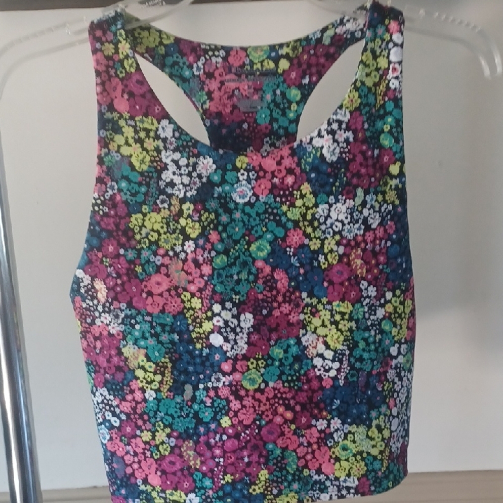 Champion Pink and Green Tank Top